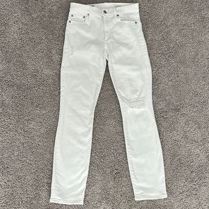 Gap White Jeans